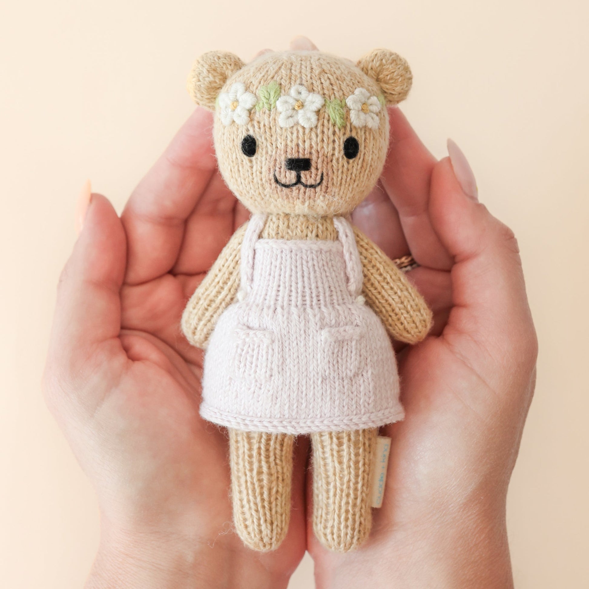 Tiny Olivia the honey bear