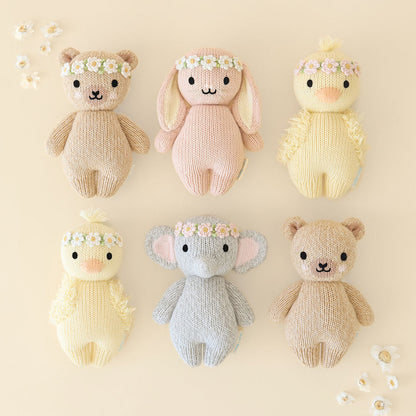 Baby honey bear (ivory floral)