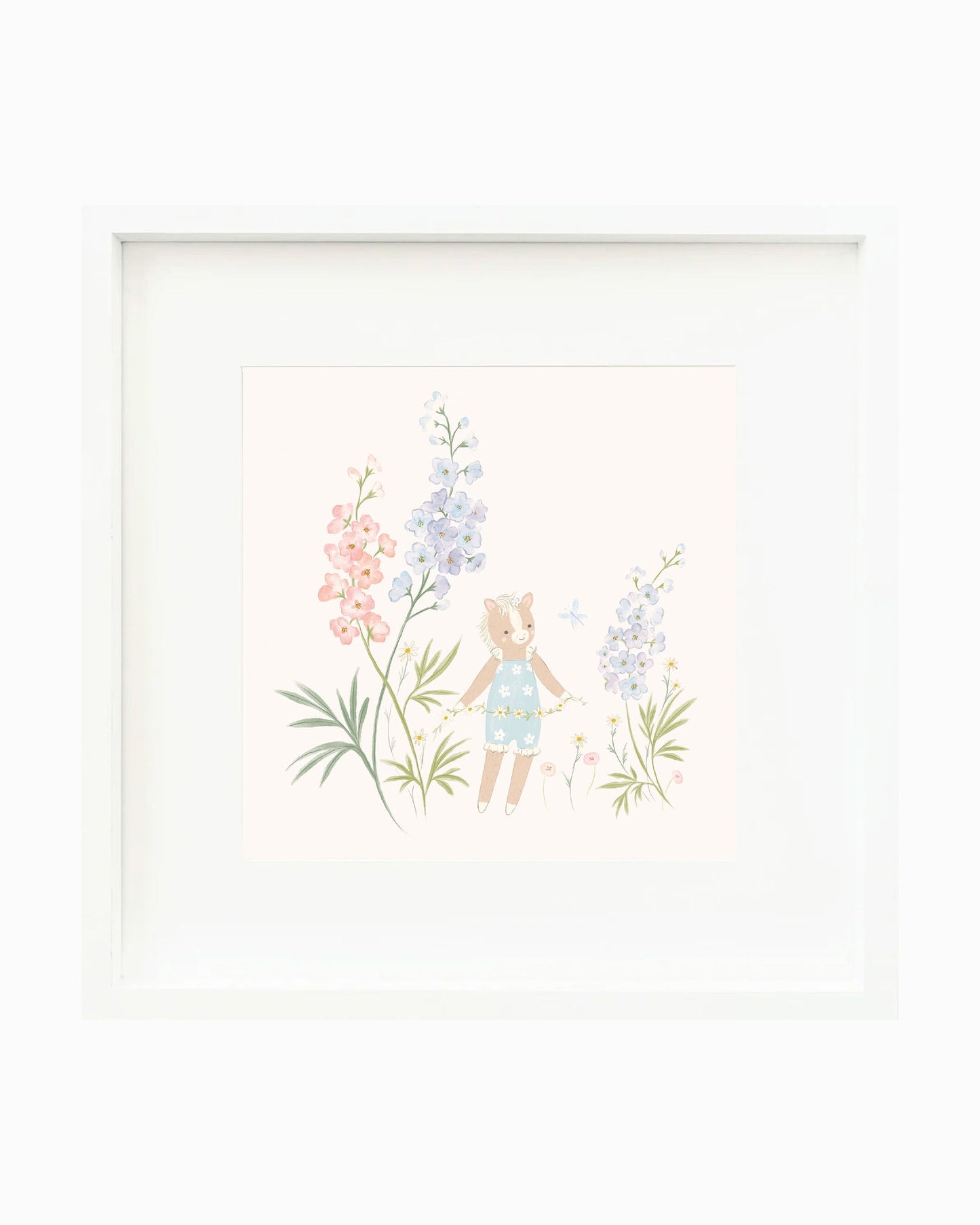 Sophia's print (bluebell) (8"x10")