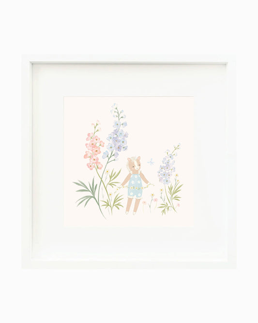 Sophia's print (bluebell) (8"x10")