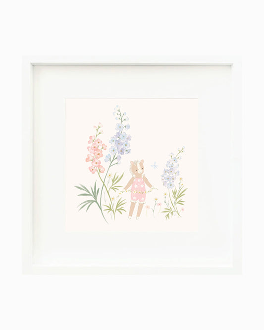 Sophia's print (posy pink) (8"x10")